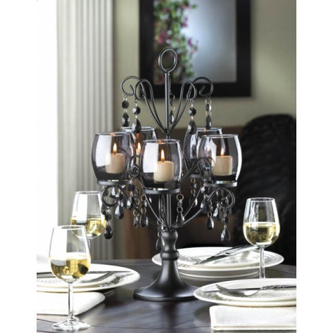 Black Elegant Candelabra