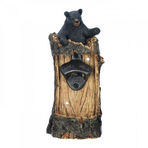 Black Bear Wall-mounted Bottle Opener