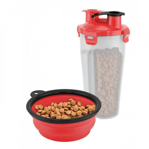 On-the-go Pet Water And Food Bottle