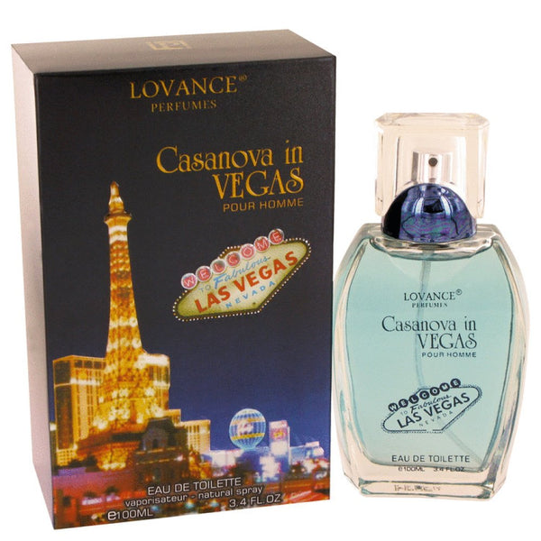 Casanova In Vegas By Lovance Eau De Toilette Spray 3.4 Oz