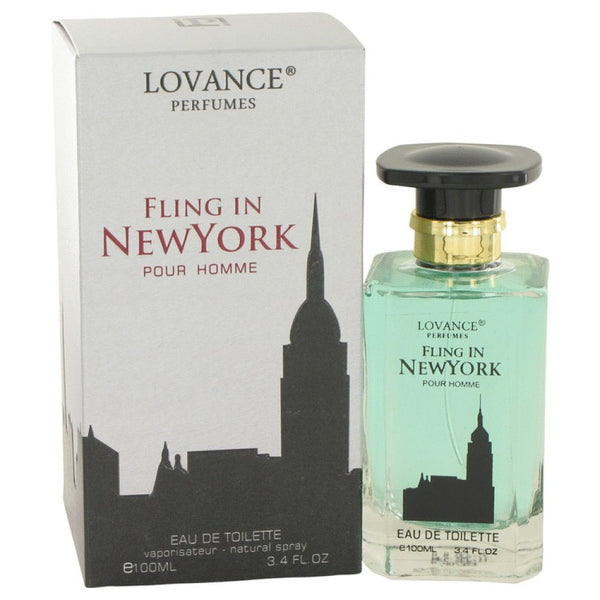 Fling In New York By Lovance Eau De Toilette Spray 3.4 Oz