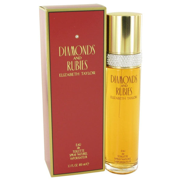 Diamonds & Rubies By Elizabeth Taylor Eau De Toilette Spray 3.4 Oz