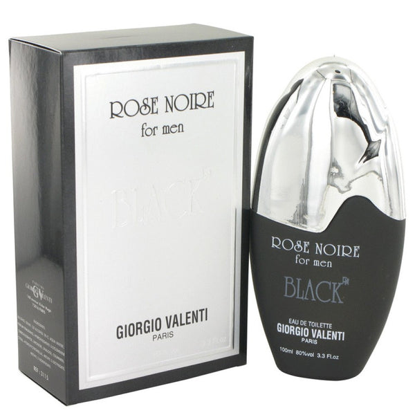 Rose Noire Black By Giorgio Valenti Eau De Toilette Spray 3.3 Oz