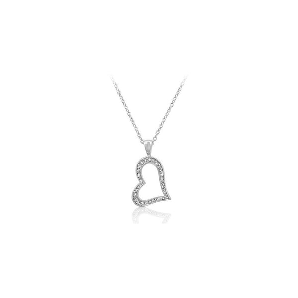 Heart Silhouette Pendant