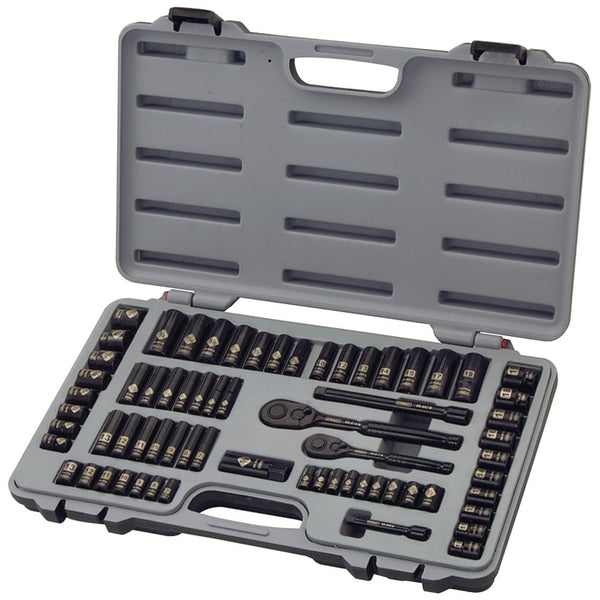 Stanley 69-piece Black Chrome Mechanics Tool Set