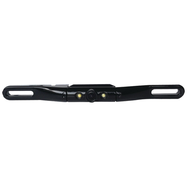 Boyo Lite Bar-type License Plate Camera With Led Light (black)