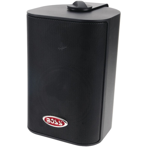 Boss Audio 4" Indoor And Outdoor 3-Way Speakers (Black)