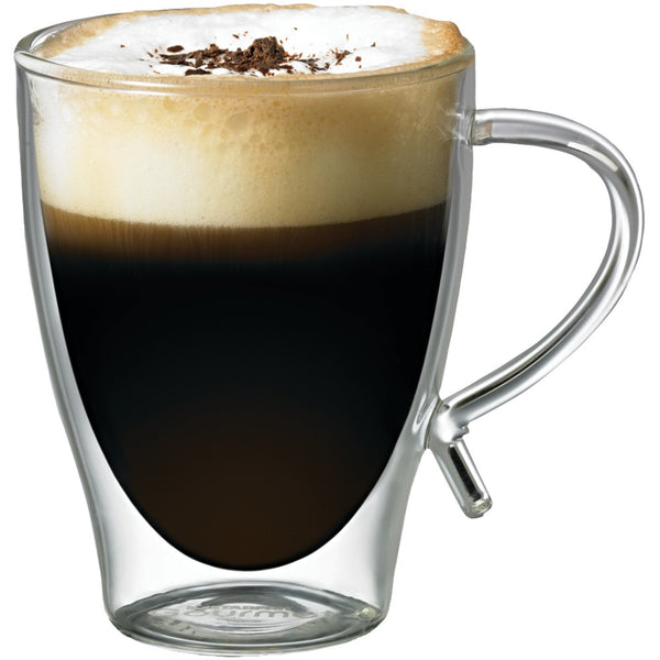 Starfrit 12-ounce Double-wall Glass Coffee Cup