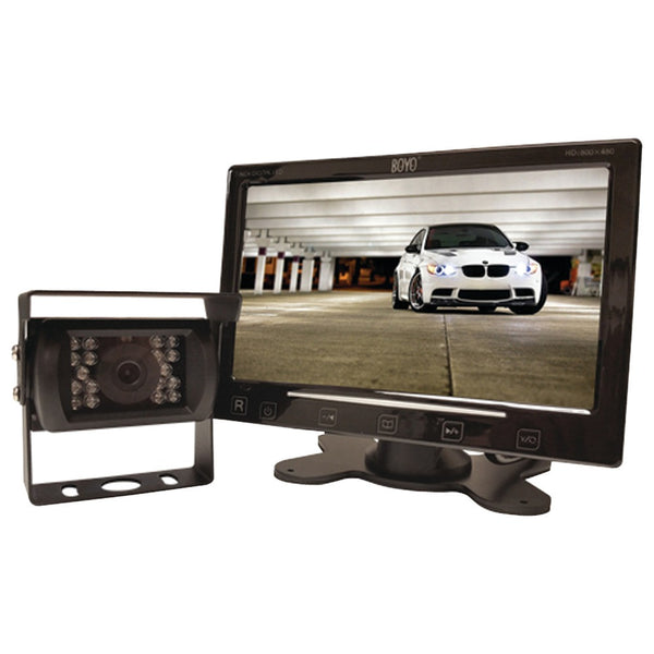Boyo 7" Digital Tft And Lcd Monitor With Heavy-duty Bracket-mount Camera