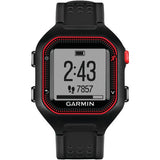 Garmin Forerunner 25 Gps Running Watch (large; Black And Red)
