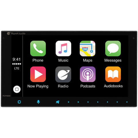 Planet Audio 6.75" Double-din In-dash Digital Media Am And Fm Receiver With Bluetooth, Apple Carplay & Android Auto