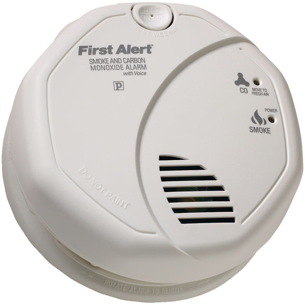 First Alert Battery-operated Combination Smoke And Carbon Monoxide Alarm With Voice Location