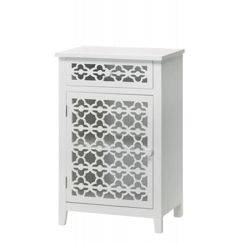 Floral Diecut Table Cabinet