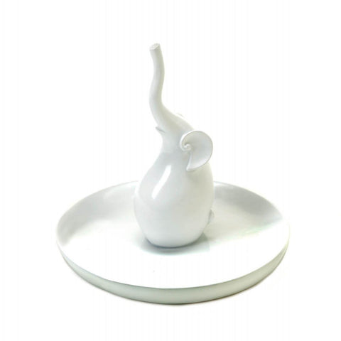 Trumpeting Elephant Ring Holder