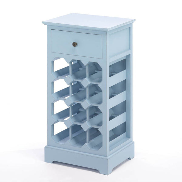 Somerset Blue Wine Cabinet