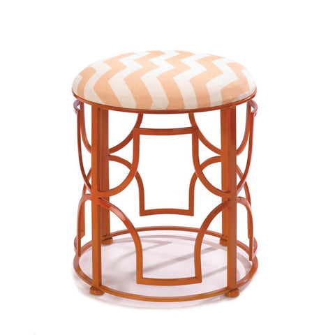 Chic Chevron Stool