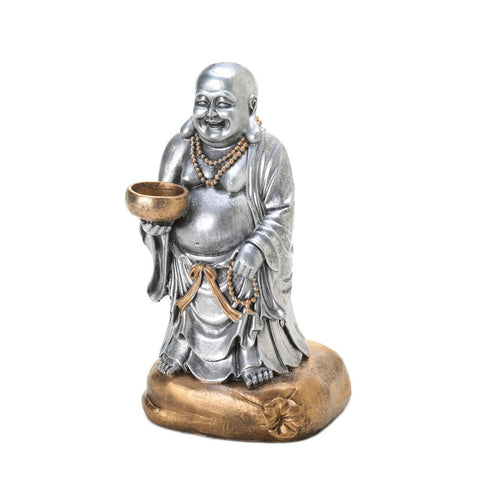 Standing Buddha Candleholder