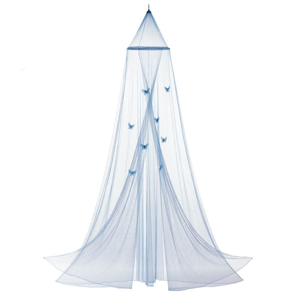 Blue Butterfly Bed Canopy