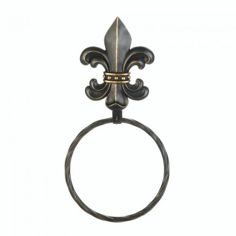 Fleur-de-lis Towel Ring