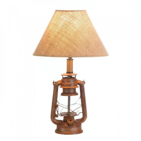 Vintage Camping Lantern Table Lamp