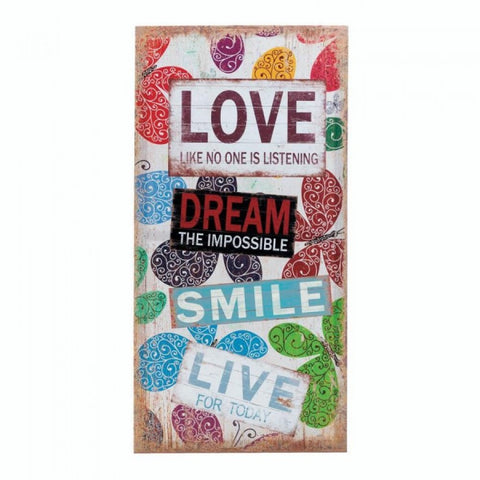 Love Bumper Sticker Wall Art