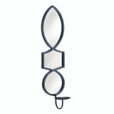 Elegant Mirrored Candle Sconce