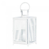 Large White Horizon Lantern