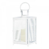 Large White Horizon Lantern