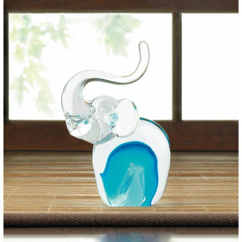 Art Glass Elephant Figurine