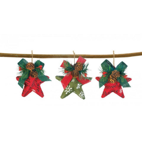 Christmas Stars Ornament Set