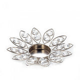 Crystal Flower Candleholder
