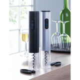 Silver Electric Wine Bottle Opener