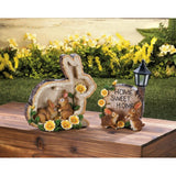 Solar Home Sweet Home Bunnies