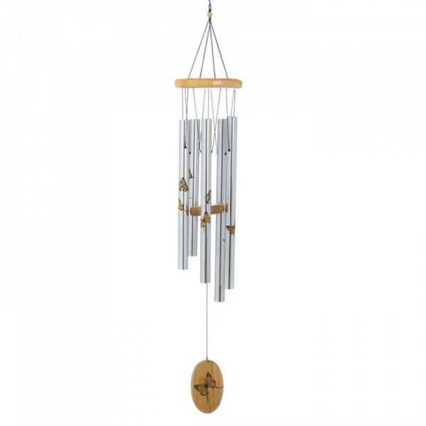 Printed Butterfly Wind Chimes