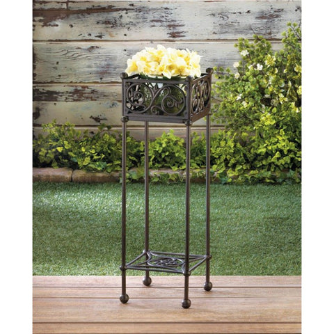 Cast Iron Square Plant Stand