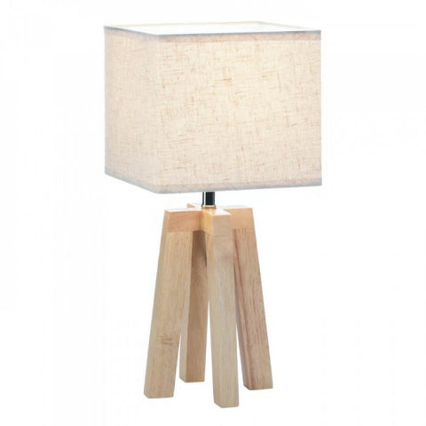Geo Wooden Table Lamp