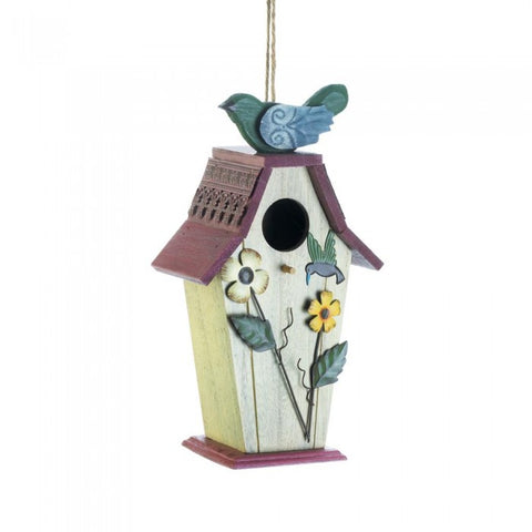 Flower Birdie Birdhouse
