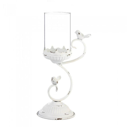 French Country Hurricane Candleholder