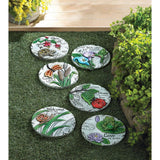 Love Blooms Here Stepping Stone