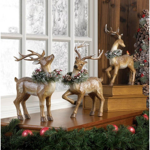 Cupid Reindeer Figurine