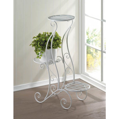 Curlicue Design 3-tier Plant Stand