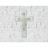 3-d Whitewashed Cross