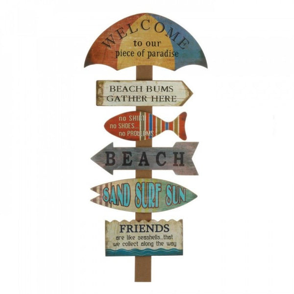 Welcome To Beach Wall Dcor