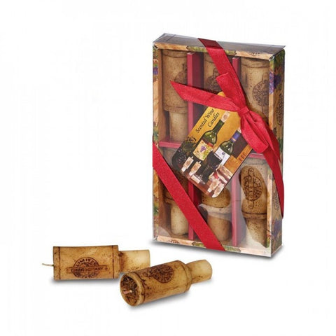 Wine Cork Candle Set