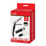 4 Piece Wine Tool Set
