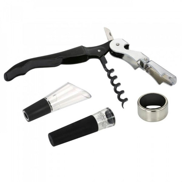 4 Piece Wine Tool Set