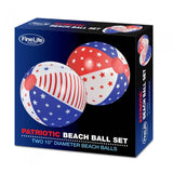 Patriotic Beach Ball Set Of 2