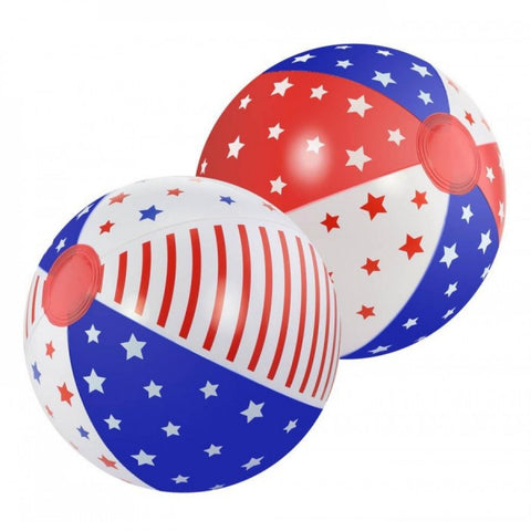 Patriotic Beach Ball Set Of 2