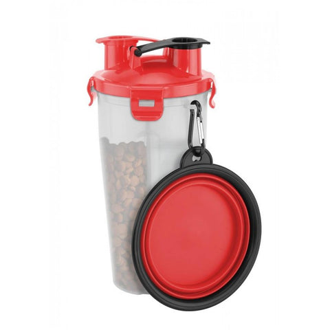 On-the-go Pet Water And Food Bottle