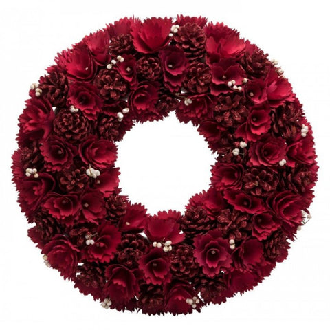 Red Rose Wreath